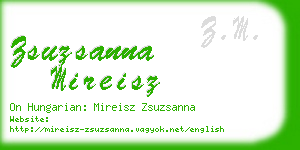 zsuzsanna mireisz business card